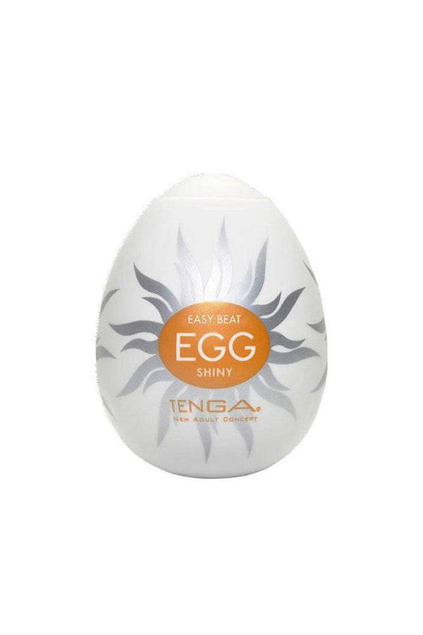 Tenga - Egg - Shiny Textured Egg Masturbator - Stag Shop