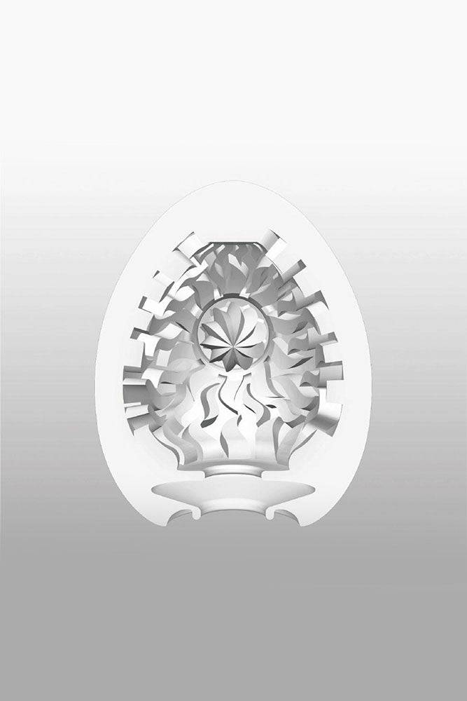 Tenga - Egg - Shiny Textured Egg Masturbator - Stag Shop
