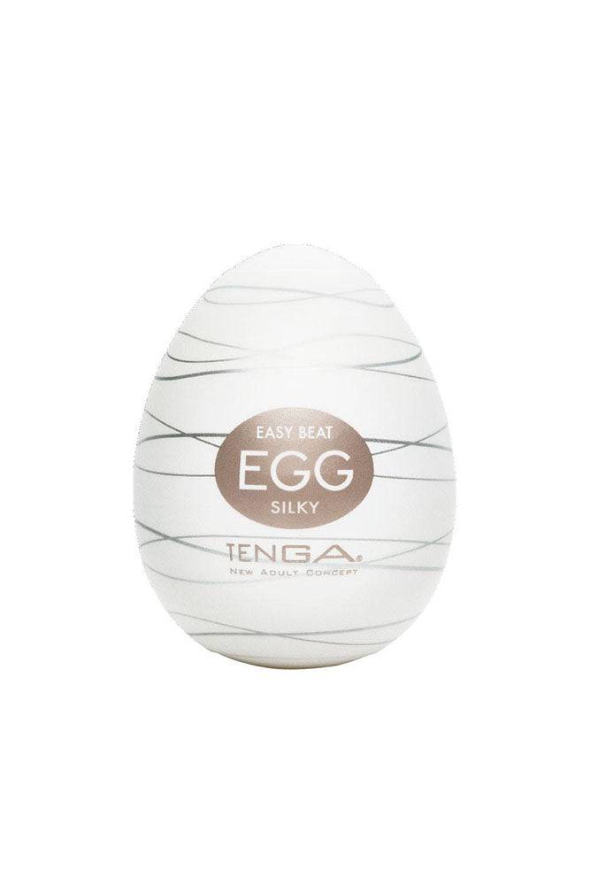 Tenga - Egg - Silky Textured Egg Masturbator - Stag Shop
