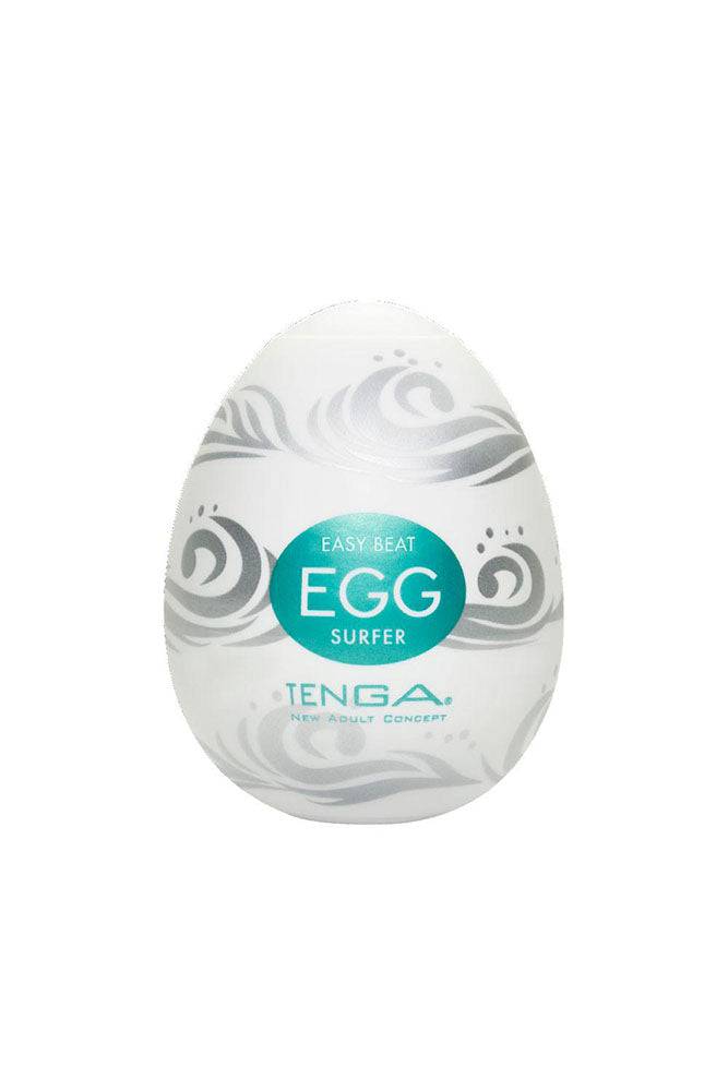 Tenga - Egg - Surfer Textured Egg Masturbator - Stag Shop