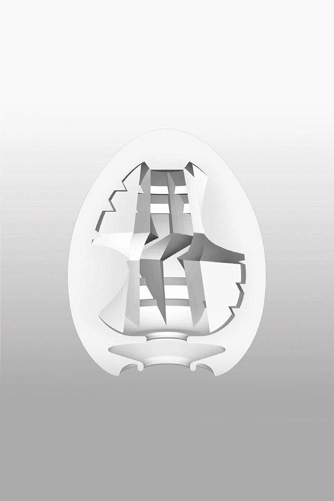 Tenga - Egg - Thunder Textured Egg Masturbator - Stag Shop