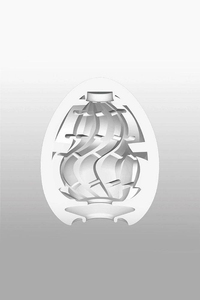 Tenga - Egg - Twister Textured Egg Masturbator - Stag Shop