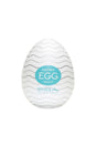 Tenga - Egg - Wavy Textured Egg Masturbator - Stag Shop