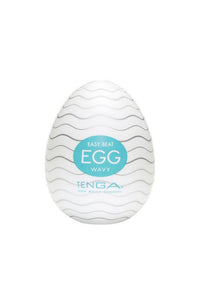 Thumbnail for Tenga - Egg - Wavy Textured Egg Masturbator - Stag Shop