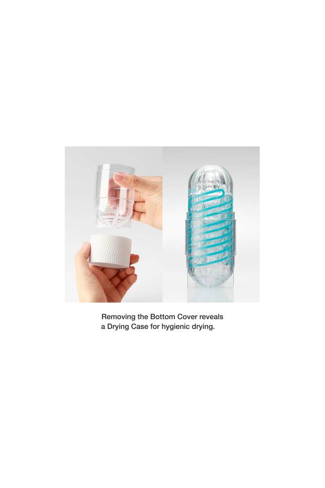 Tenga - Spinner - Shell Masturbator - Green - Stag Shop
