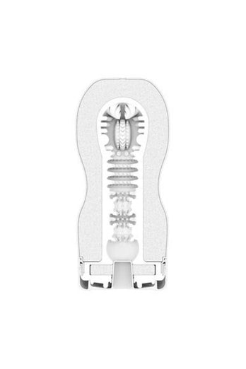 Tenga - Reusable Air Tech Masturbator Cup - Strong - Black - Stag Shop