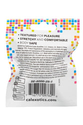 Cal Exotics - Foil Pack - Textured Cock Ring - Assorted - Stag Shop