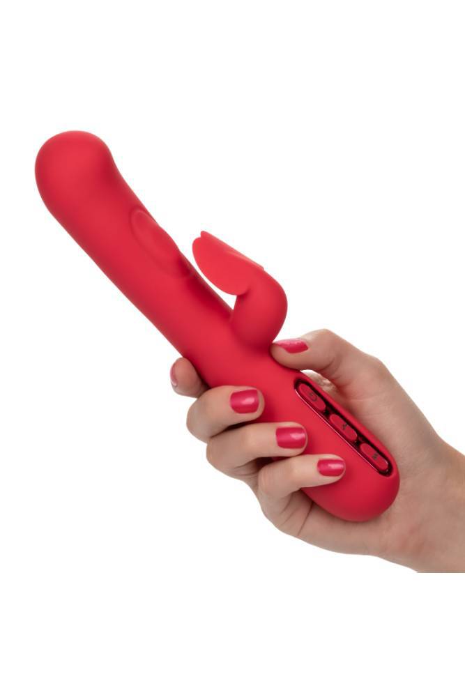 Cal Exotics - Throb - Flutter - Dual Vibrator - Pink - Stag Shop
