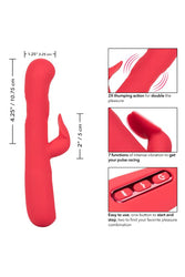 Cal Exotics - Throb - Flutter - Dual Vibrator - Pink - Stag Shop