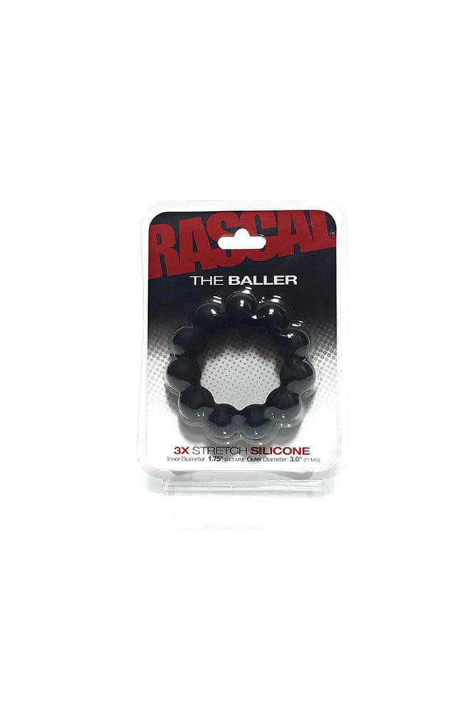 Channel 1 Releasing - Rascal - The Baller Cock Ring - Black - Stag Shop