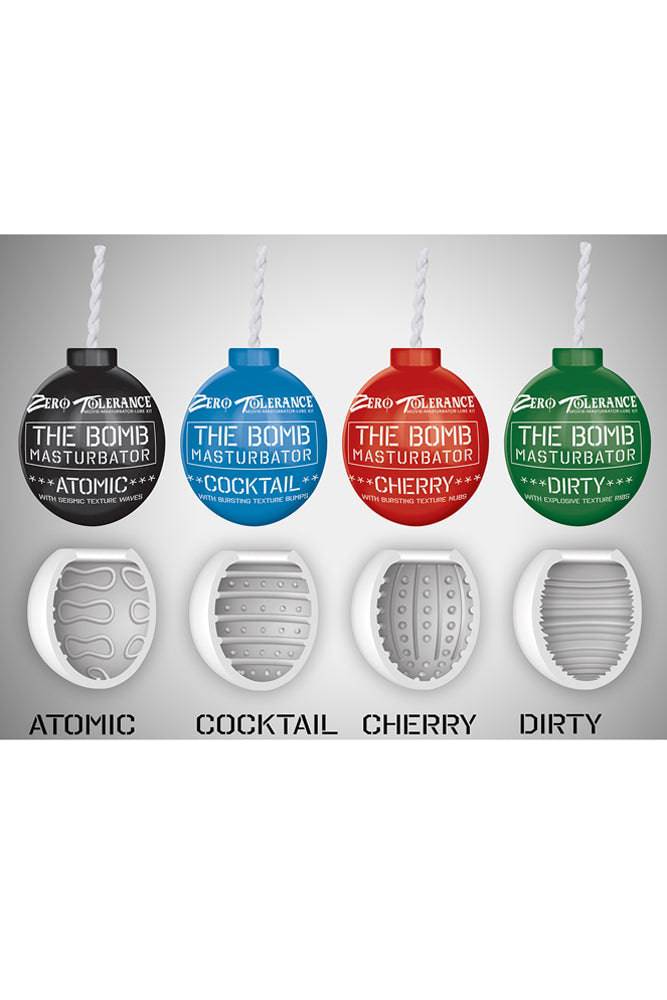 Zero Tolerance - The Bomb Masturbators - Assorted Textures - Stag Shop