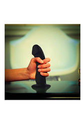 Fun Factory - The Boss Stubs Realistic Dildo - Black - Stag Shop