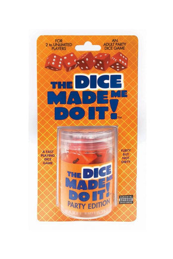 Little Genie - The Dice Made Me Do It - Party Edition - Stag Shop