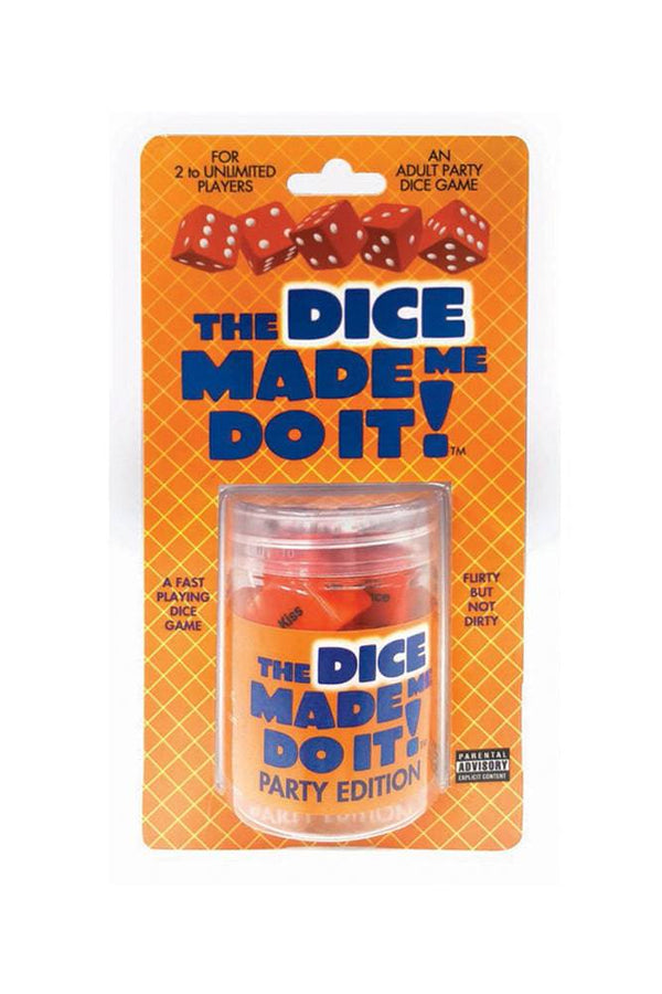 Little Genie - The Dice Made Me Do It - Party Edition - Stag Shop