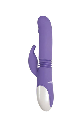 Evolved - Thick & Thrust Bunny Vibrator - Purple - Stag Shop