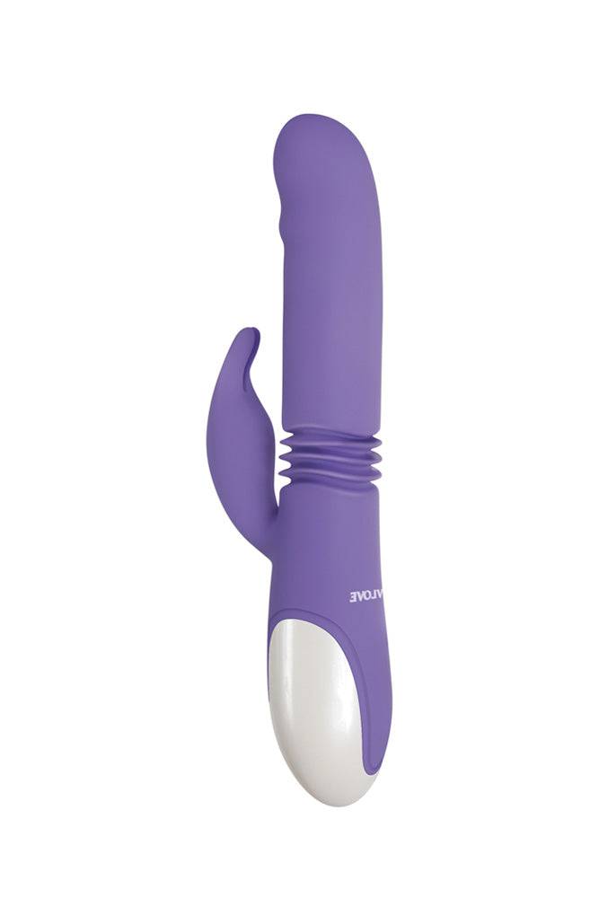 Evolved - Thick & Thrust Bunny Vibrator - Purple - Stag Shop