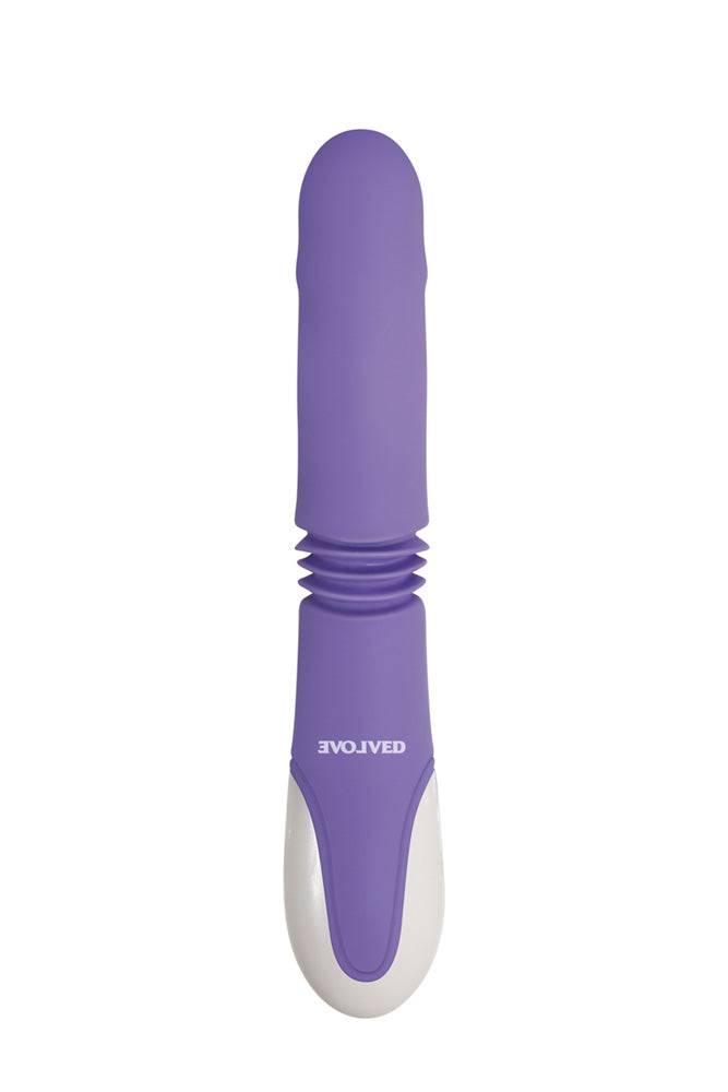 Evolved - Thick & Thrust Bunny Vibrator - Purple - Stag Shop