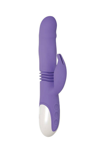 Evolved - Thick & Thrust Bunny Vibrator - Purple - Stag Shop