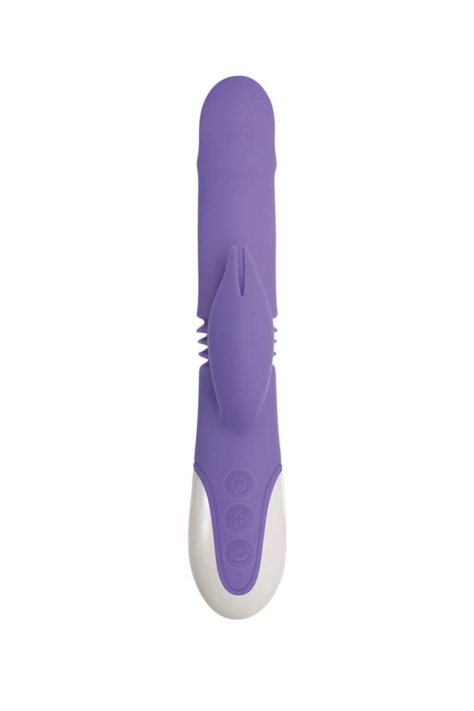 Evolved - Thick & Thrust Bunny Vibrator - Purple - Stag Shop