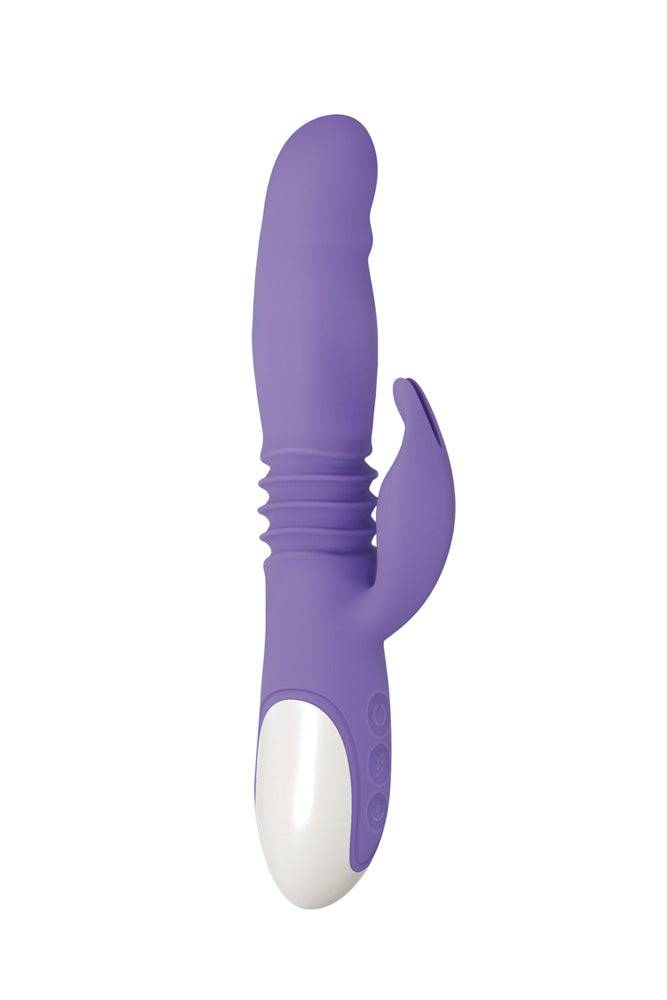 Evolved - Thick & Thrust Bunny Vibrator - Purple - Stag Shop
