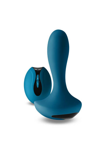 NS Novelties - Renegade - Thor Remote Control Warming Prostate Massager - Teal - Stag Shop