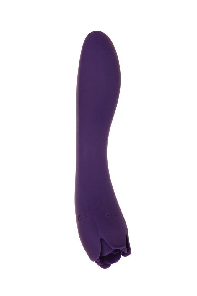 Evolved - Thorny Rose Dual-Ended Vibrator - Purple - Stag Shop