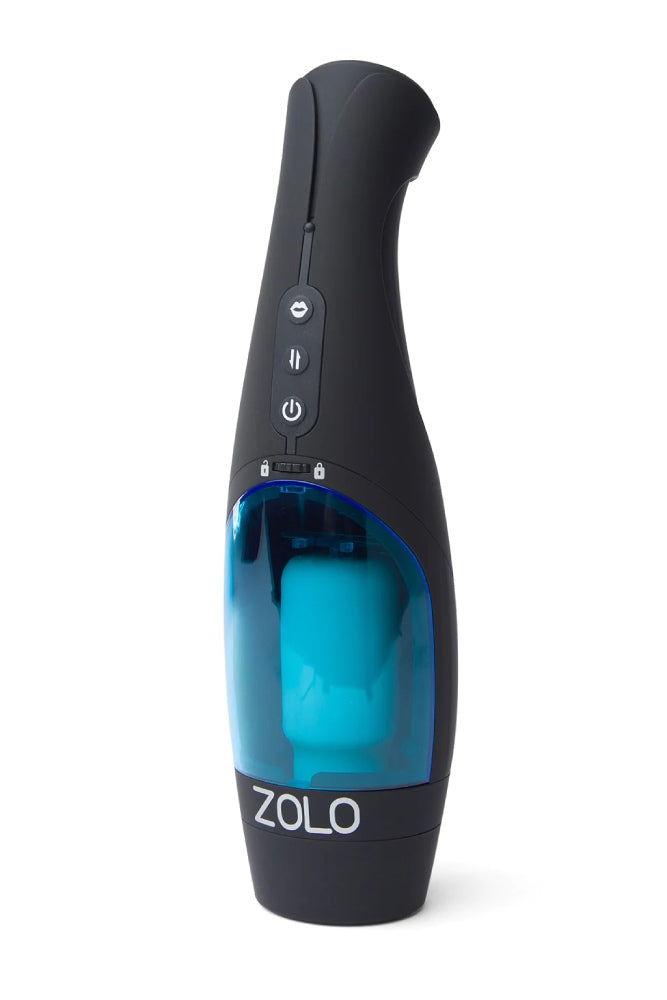Zolo - ThrustBuster Automatic Stroker - Black/Blue - Stag Shop
