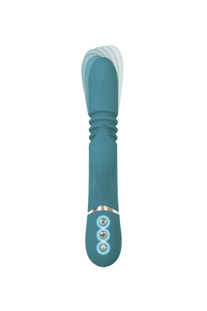 Adam & Eve - Eve's Rechargeable Thrusting Rabbit - Teal - Stag Shop