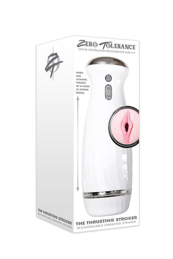 Zero Tolerance - The Thrusting Stroker - White - Stag Shop