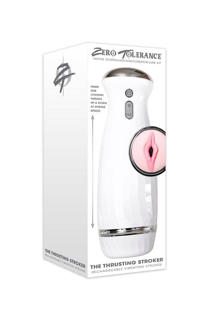 Zero Tolerance - The Thrusting Stroker - White - Stag Shop