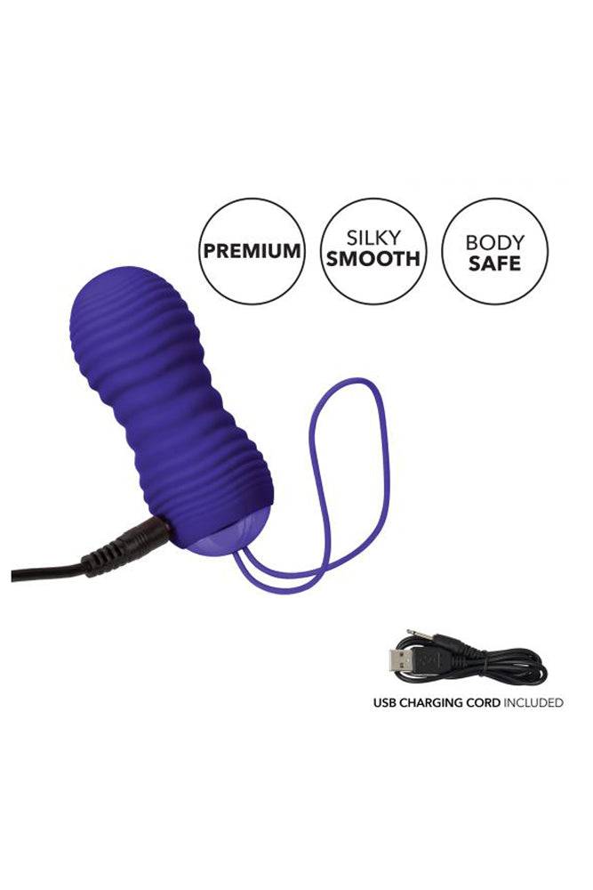 Cal Exotics - Slay - ThrustMe Remote Control Vibrator - Purple - Stag Shop