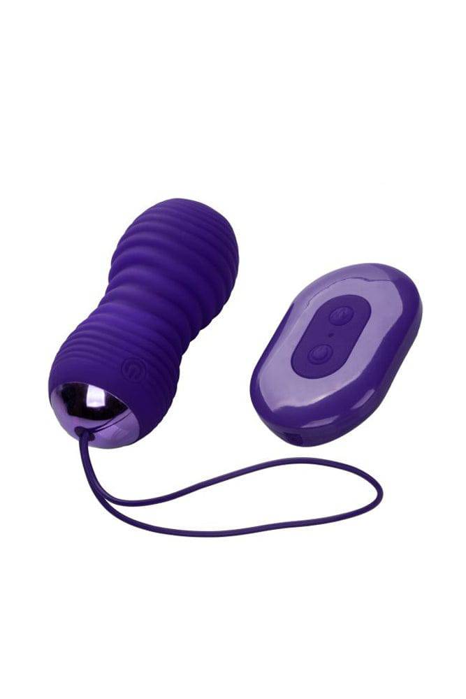 Cal Exotics - Slay - ThrustMe Remote Control Vibrator - Purple - Stag Shop