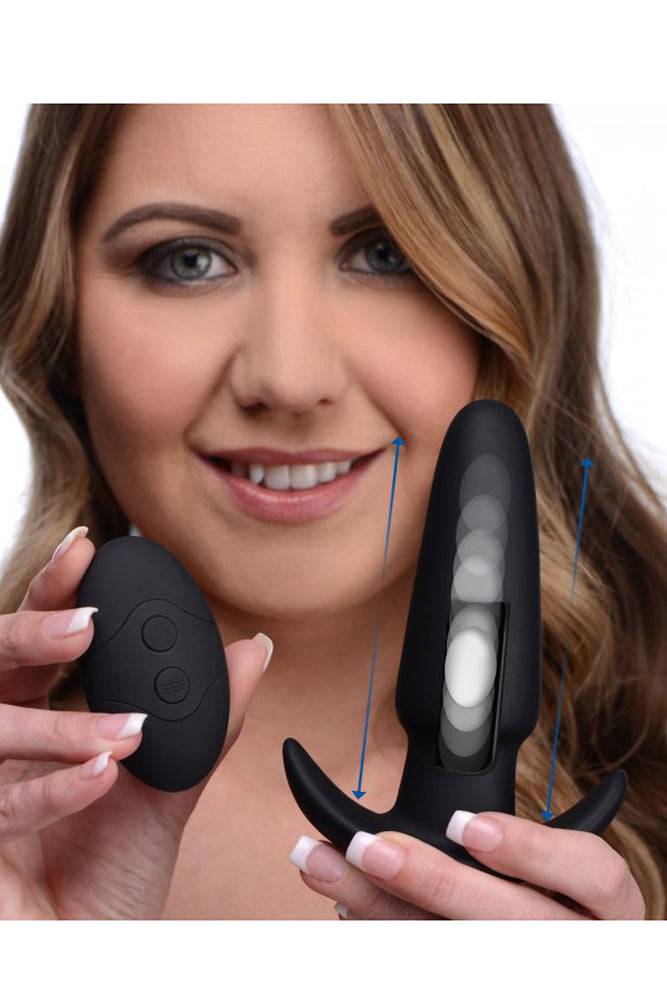 XR Brands - Thump It - Kinetic Thumping Anal Plug - Medium - Stag Shop