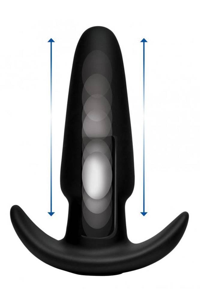 XR Brands - Thump It - Kinetic Thumping Anal Plug - Medium - Stag Shop
