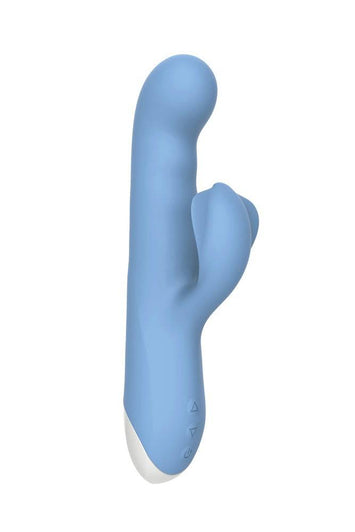 Evolved - Thump 'N Thrust Dual Vibrator - Blue - Stag Shop