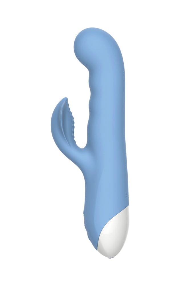 Evolved - Thump 'N Thrust Dual Vibrator - Blue - Stag Shop