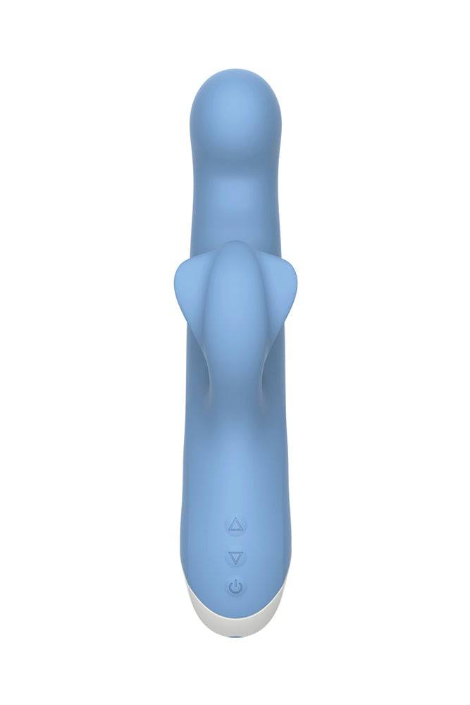Evolved - Thump 'N Thrust Dual Vibrator - Blue - Stag Shop