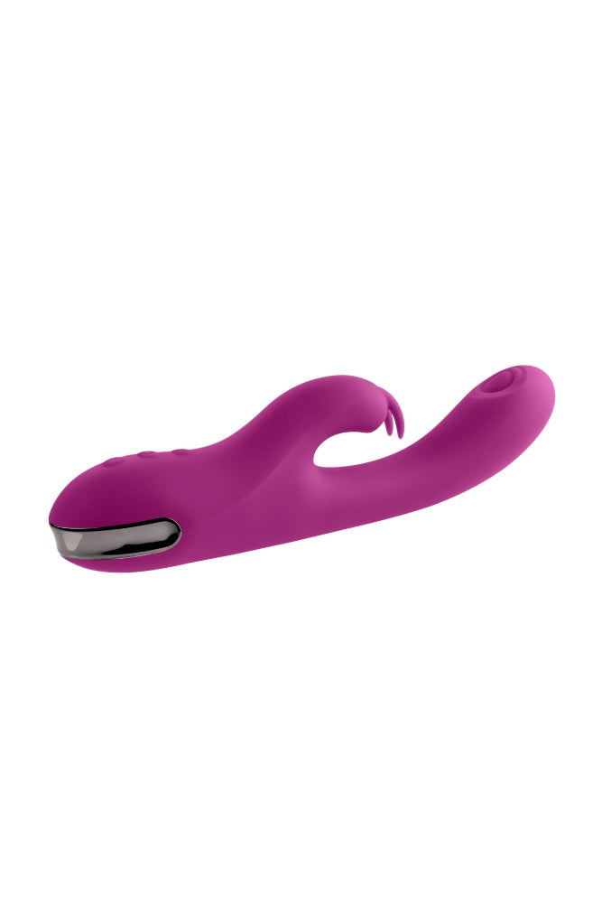 Playboy - Thumper Tapping Rabbit Vibrator - Purple - Stag Shop