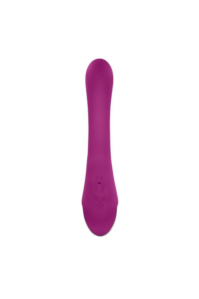 Playboy - Thumper Tapping Rabbit Vibrator - Purple - Stag Shop