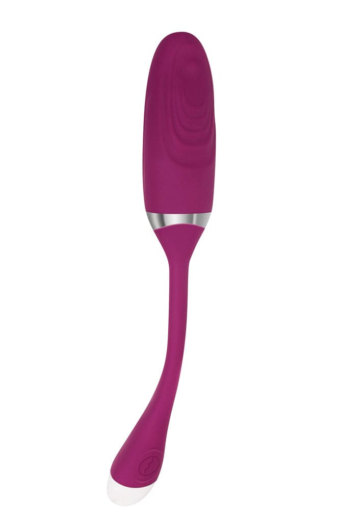 Adam & Eve - Eve's Thumping Love Button Vibrator - Burgundy - Stag Shop