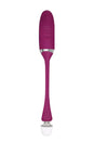 Adam & Eve - Eve's Thumping Love Button Vibrator - Burgundy - Stag Shop
