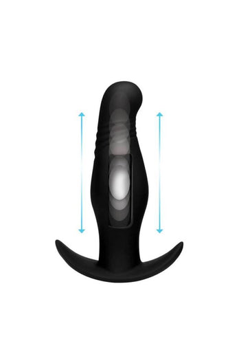 XR Brands - THUMP IT - Kinetic Thumping Vibrating Anal Plug - Stag Shop
