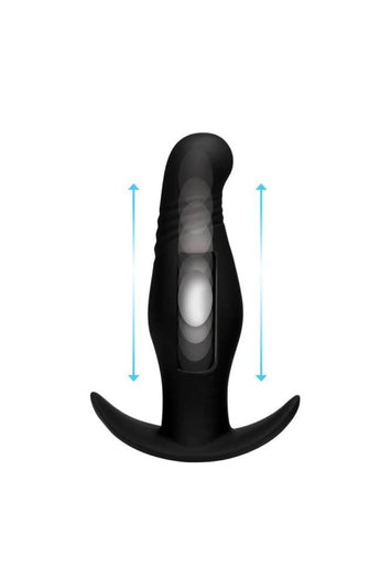 XR Brands - THUMP IT - Kinetic Thumping Vibrating Anal Plug - Stag Shop