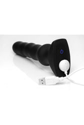 XR Brands - Thunderplugs - Silicone Vibrating & Squirming Butt Plug - Stag Shop