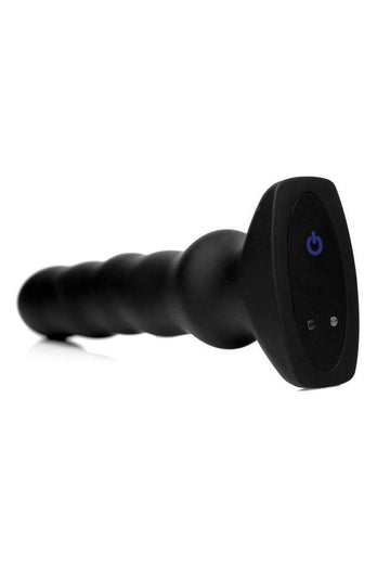 XR Brands - Thunderplugs - Silicone Vibrating & Squirming Butt Plug - Stag Shop
