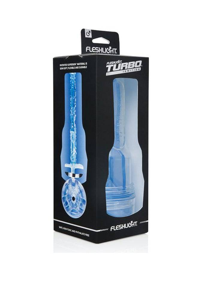 Fleshlight - Turbo Ignition Masturbator - Blue Ice - Stag Shop