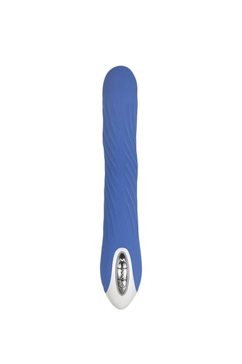 Evolved - Tidal Wave Textured Vibrator - Blue - Stag Shop