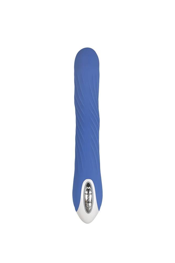 Evolved - Tidal Wave Textured Vibrator - Blue - Stag Shop