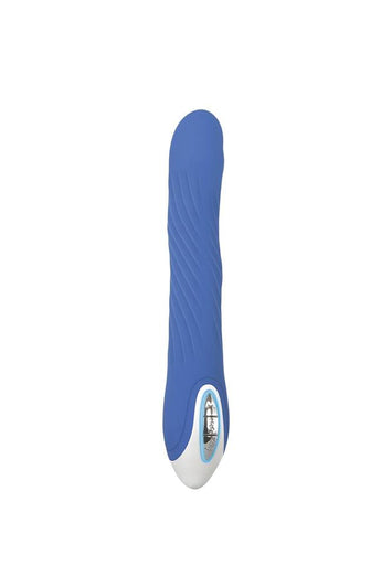 Evolved - Tidal Wave Textured Vibrator - Blue - Stag Shop