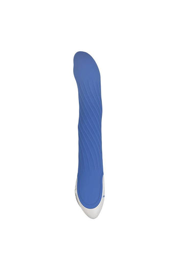 Evolved - Tidal Wave Textured Vibrator - Blue - Stag Shop
